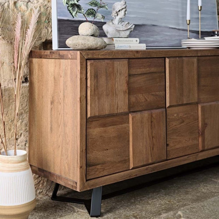 Rustic Soho 3 door sideboard