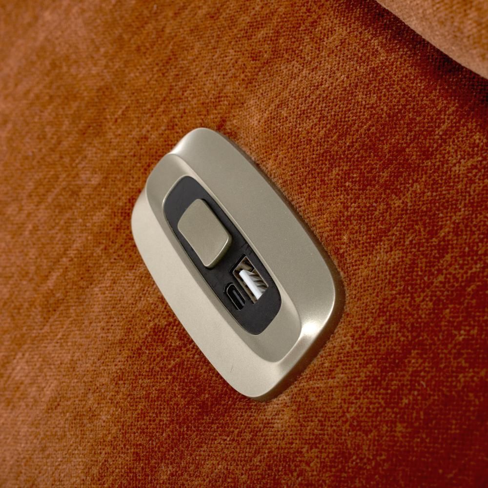 Apollo Recliner Power – Cinnamon