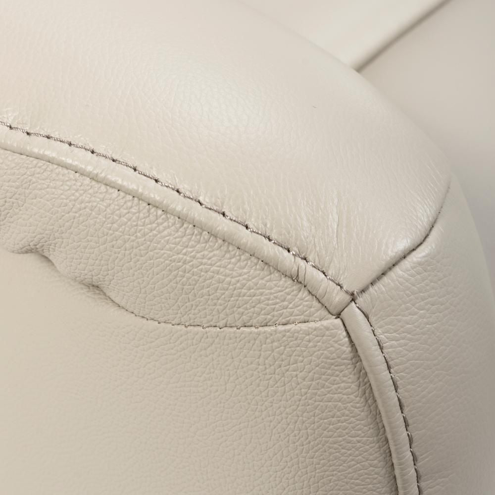 Apollo 2 Seater Power Recliner Chalk