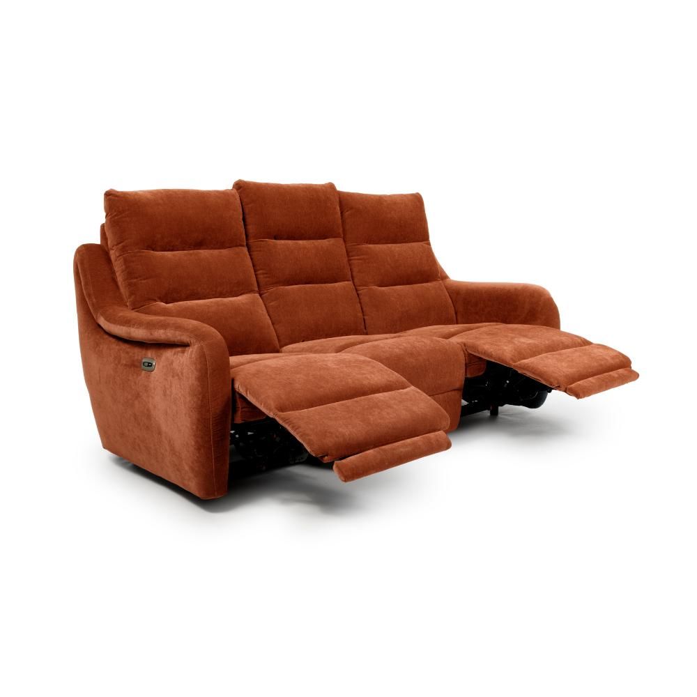 Apollo 3 Seater Power – Cinnamon
