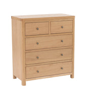 Renata 5 Drawer Tall Chest Oak Natural