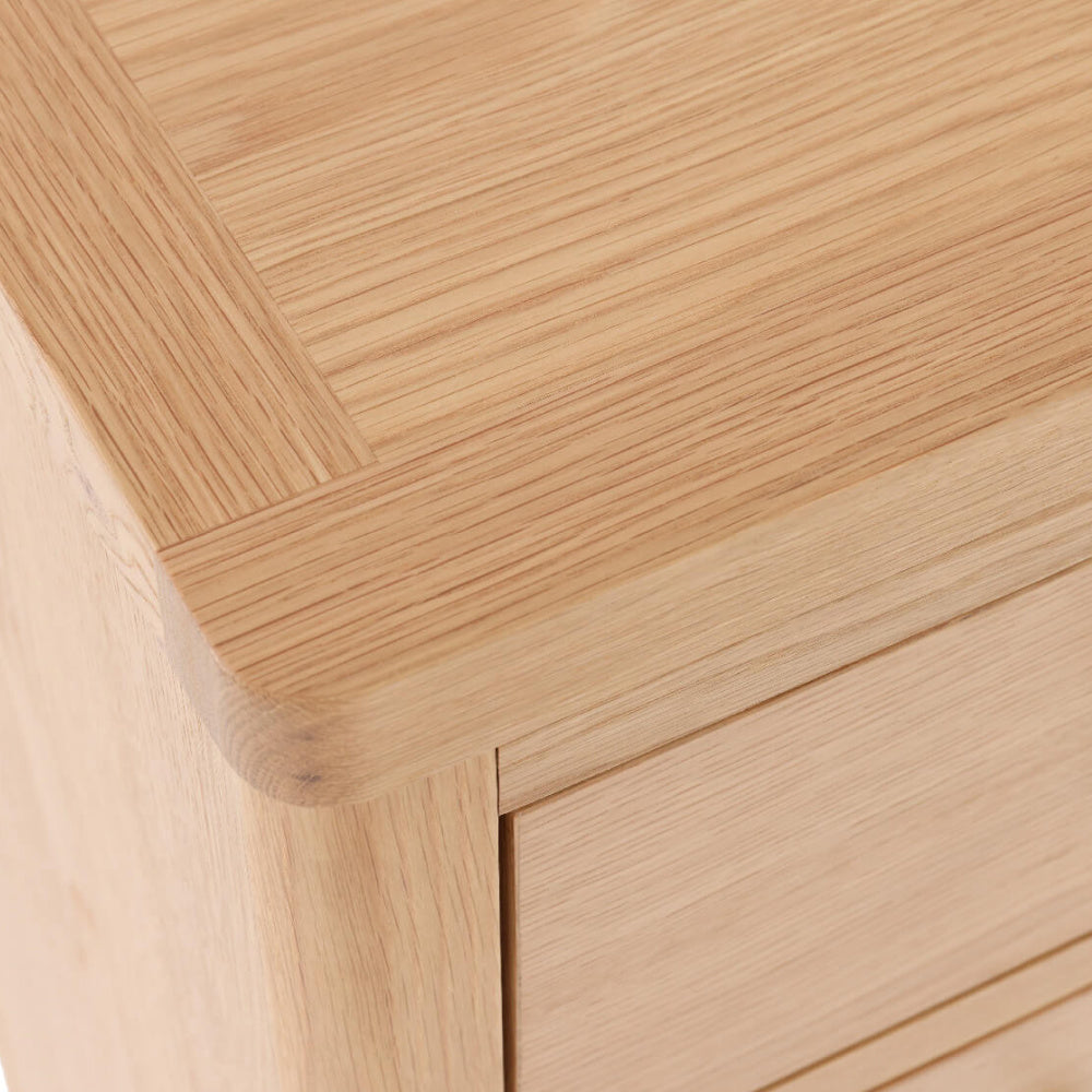 Renata 5 Drawer Tall Chest Oak Natural