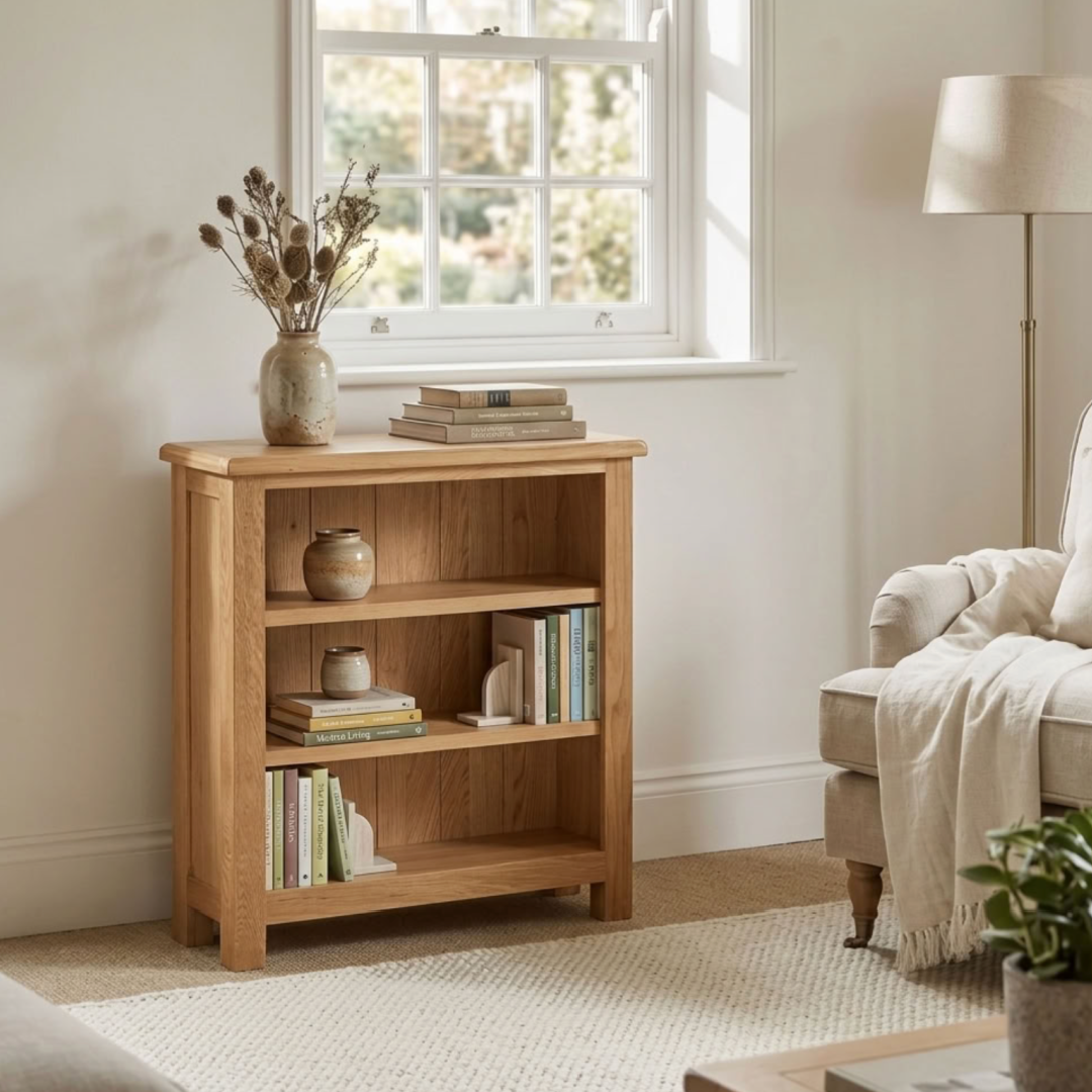 Tavistock low bookcase
