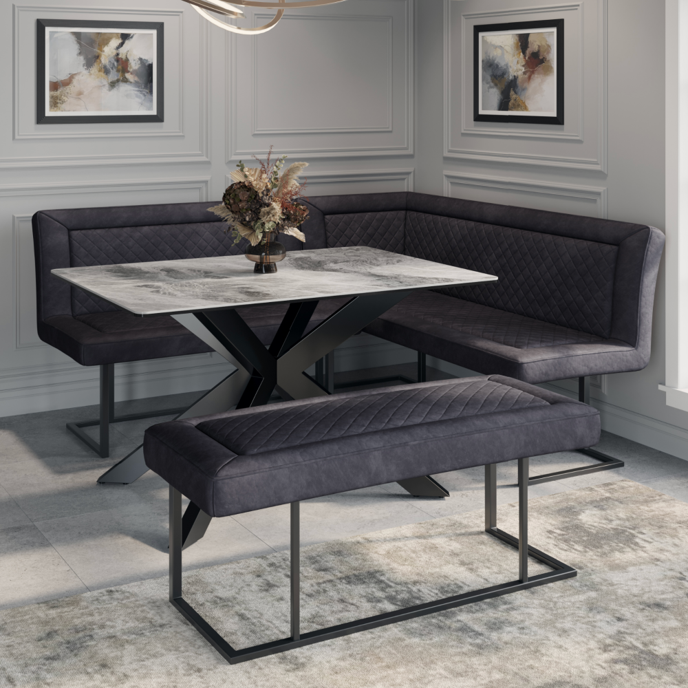 Apollo Corner Bench Set - Right Hand Facing