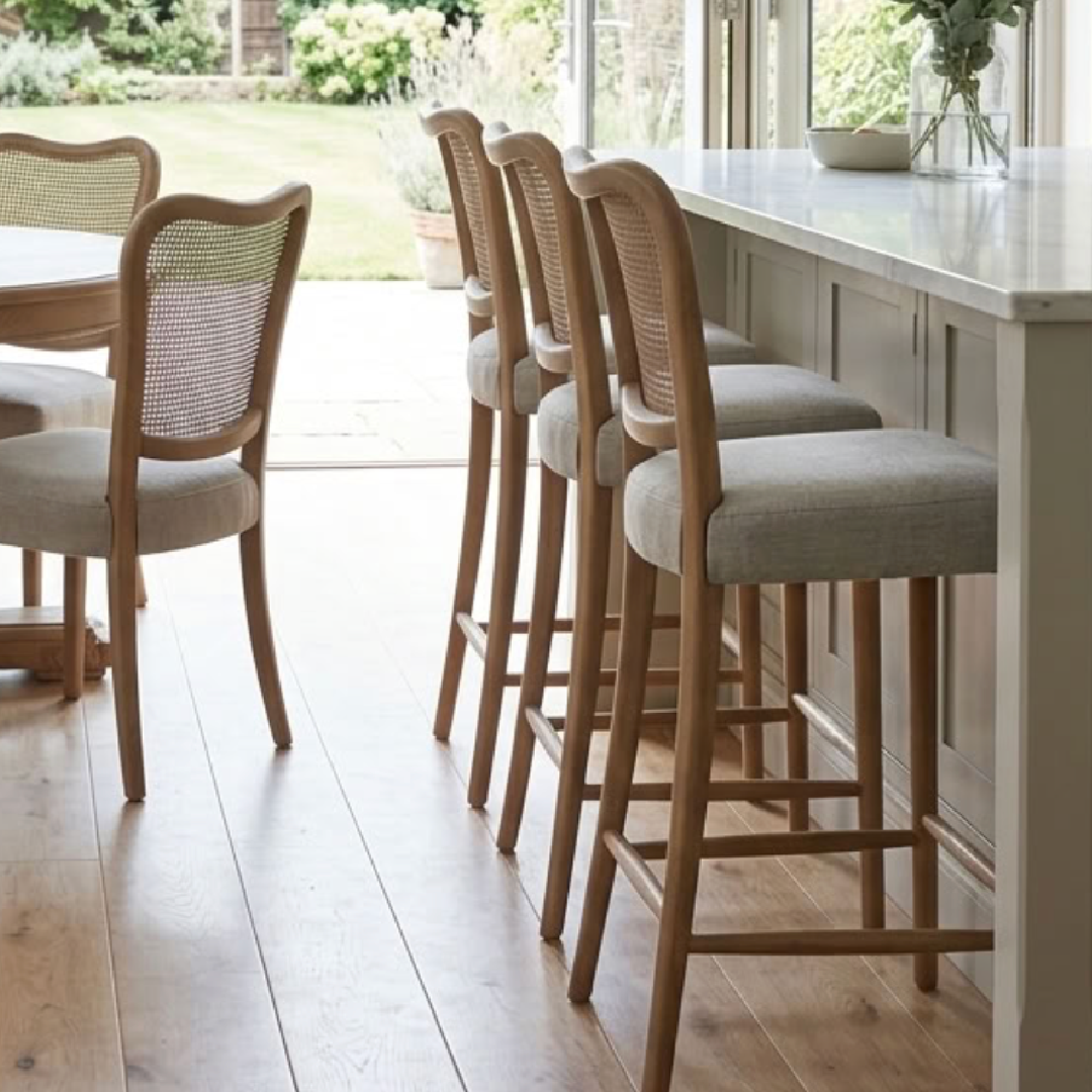 Bonnie Smoked Oak Barstool
