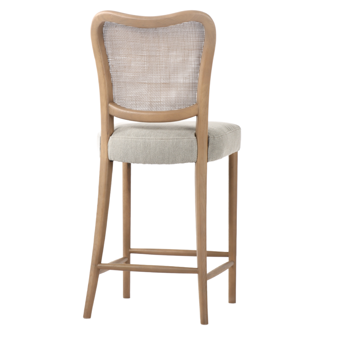 Bonnie Smoked Oak Barstool