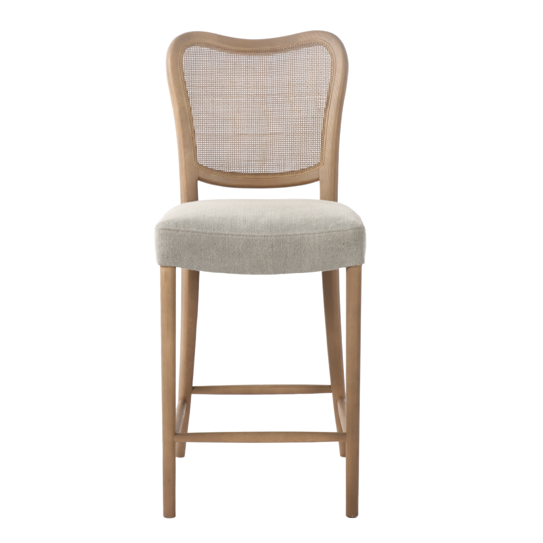 Bonnie Smoked Oak Barstool