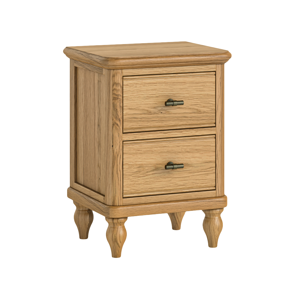Verona 2 drawer Narrow Bedside