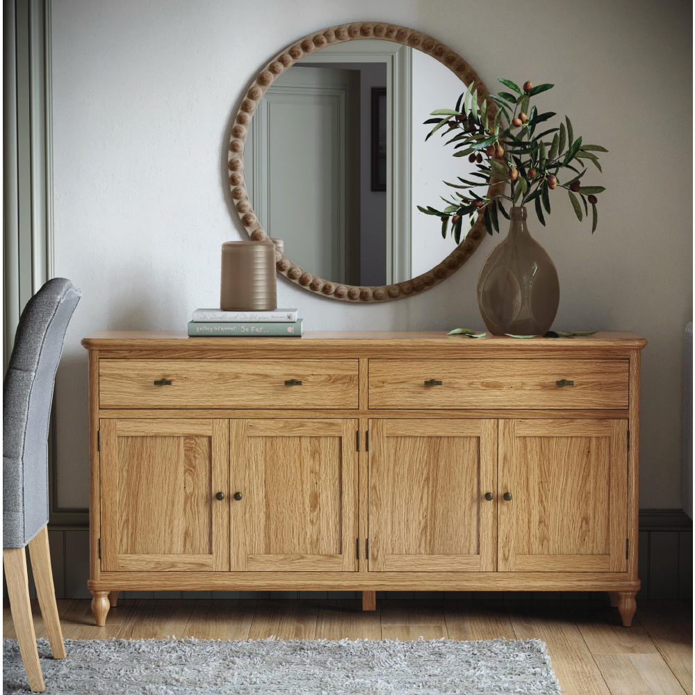 Verona Oak Large Sideboard
