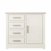 Modo Painted 1 door / 4 drawer sideboard