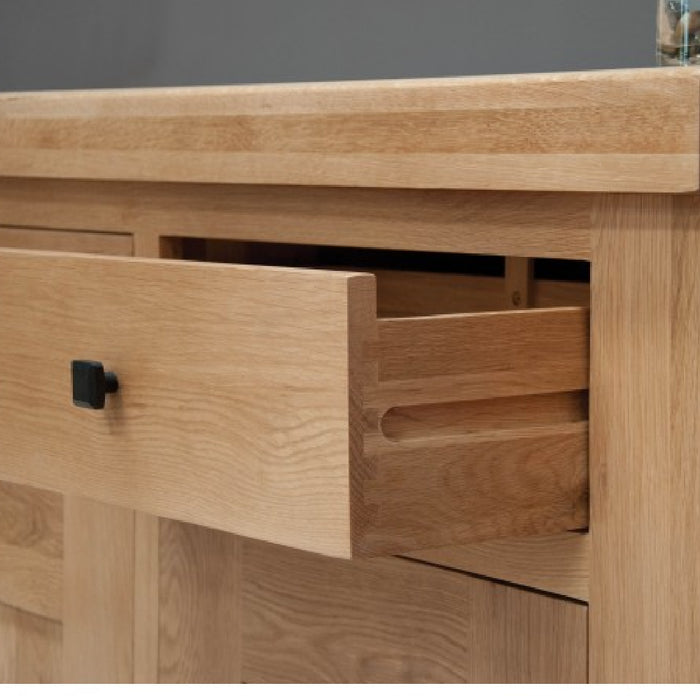 Chester Oak 3 Door 3 Drawer Sideboard