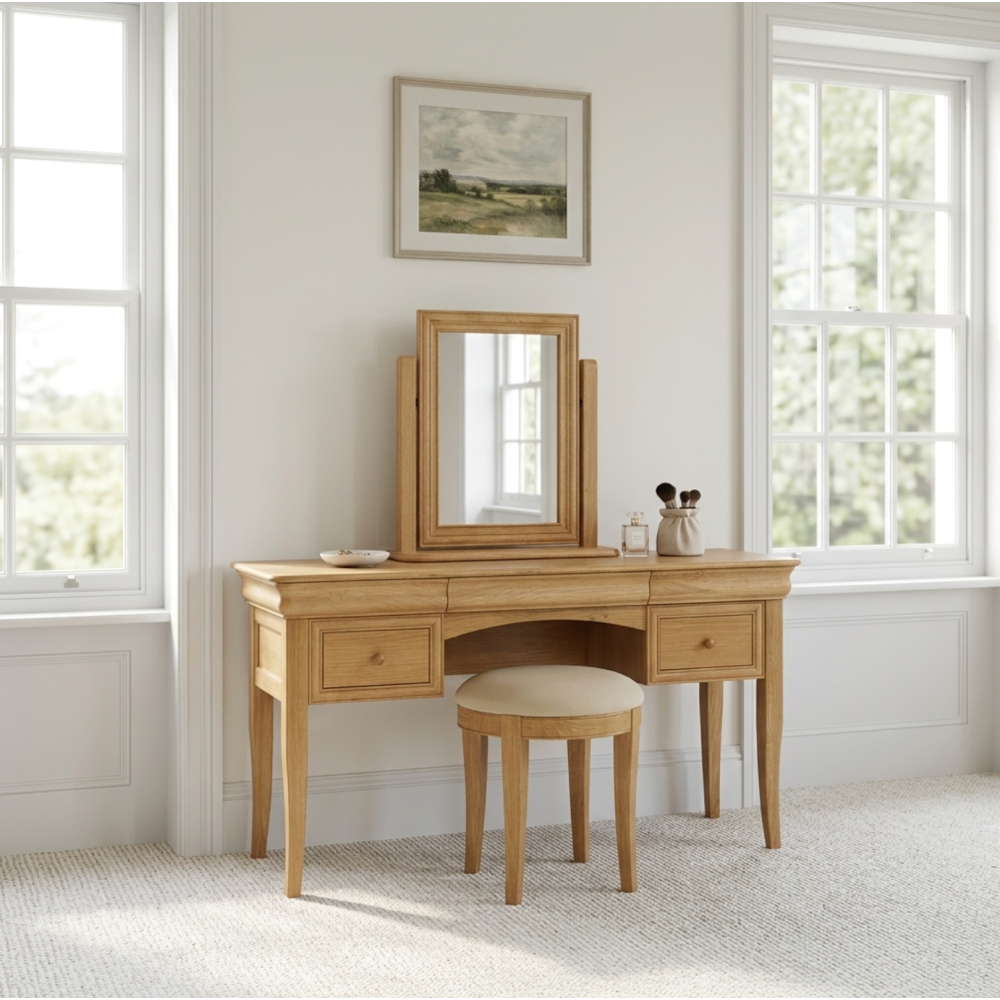 W+G BORDEAUX - DRESSING TABLE OAK