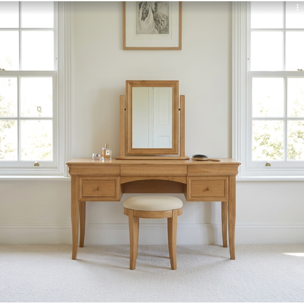 W+G BORDEAUX - DRESSING TABLE OAK