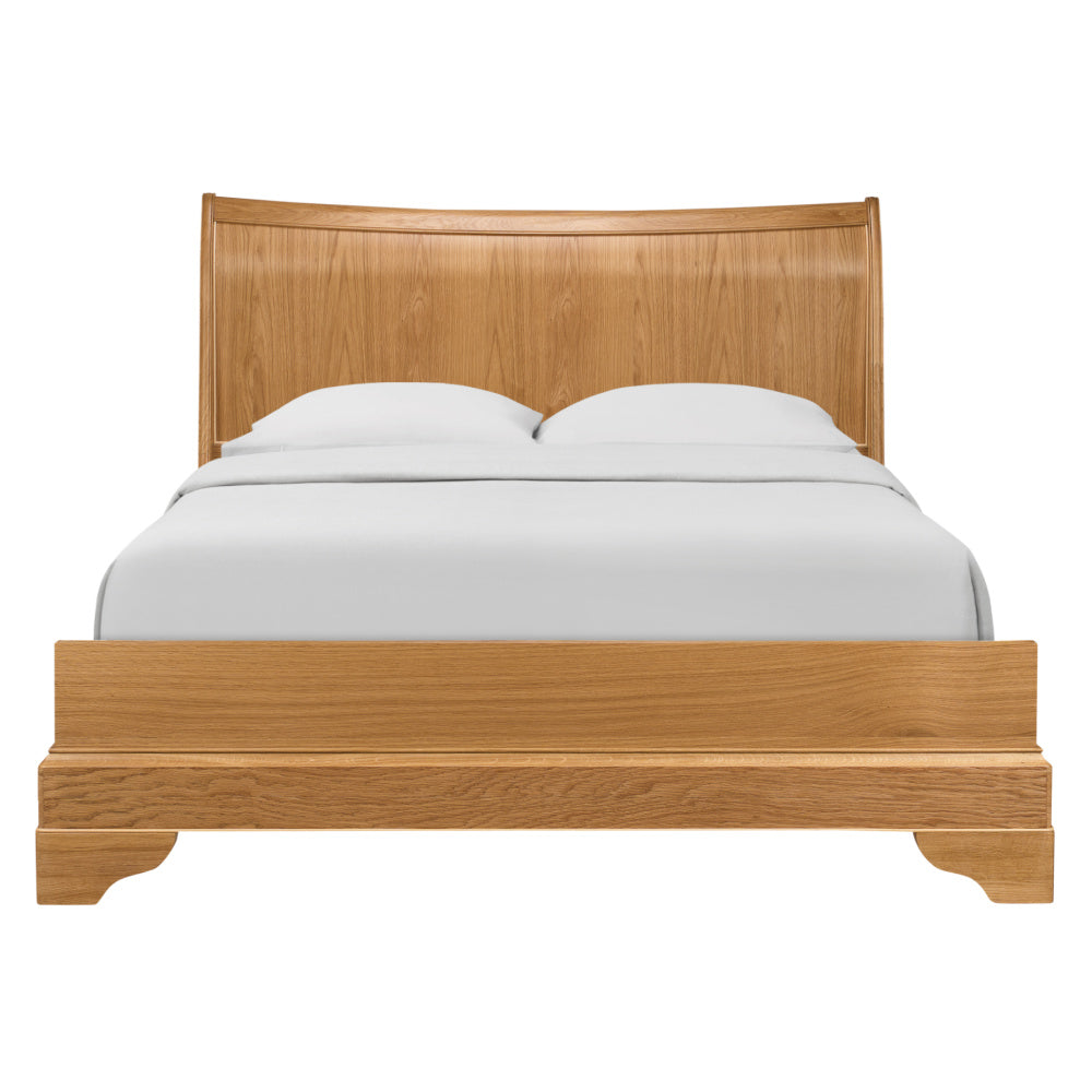 W+G BORDEAUX - SUPER KINGSIZE 180CM BED OAK