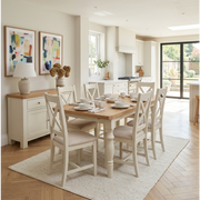 Burford 130CM-180CM EXTENDING DINING TABLE