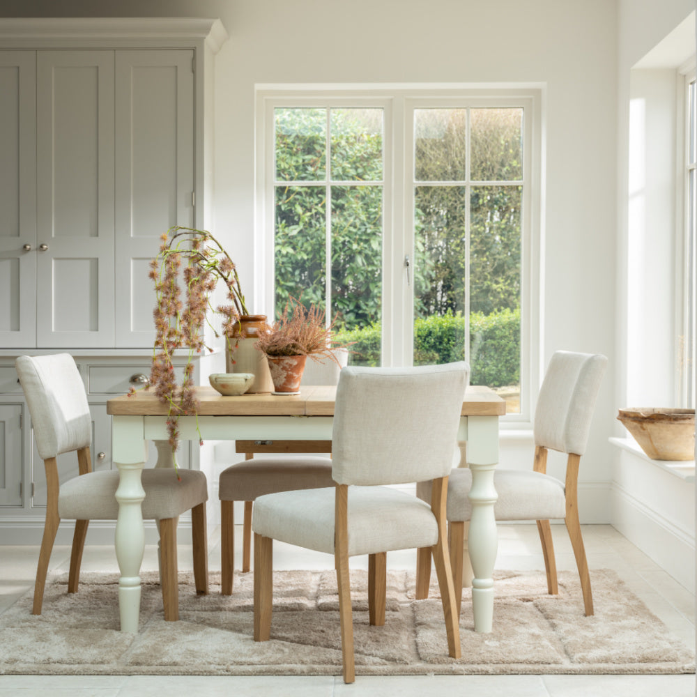 Burford 130CM-180CM EXTENDING DINING TABLE