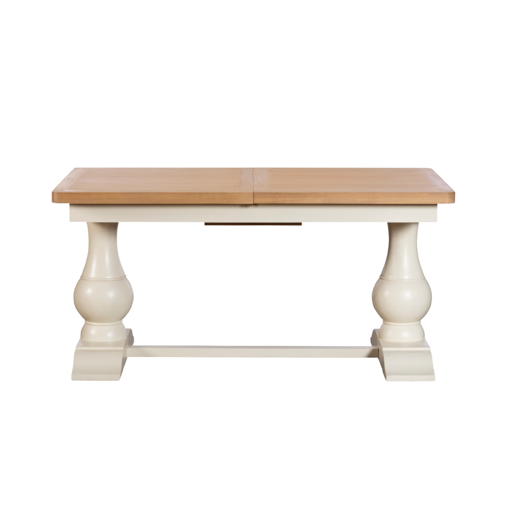 Burford 160CM-200CM PEDESTAL EXTENDING DINING TABLE