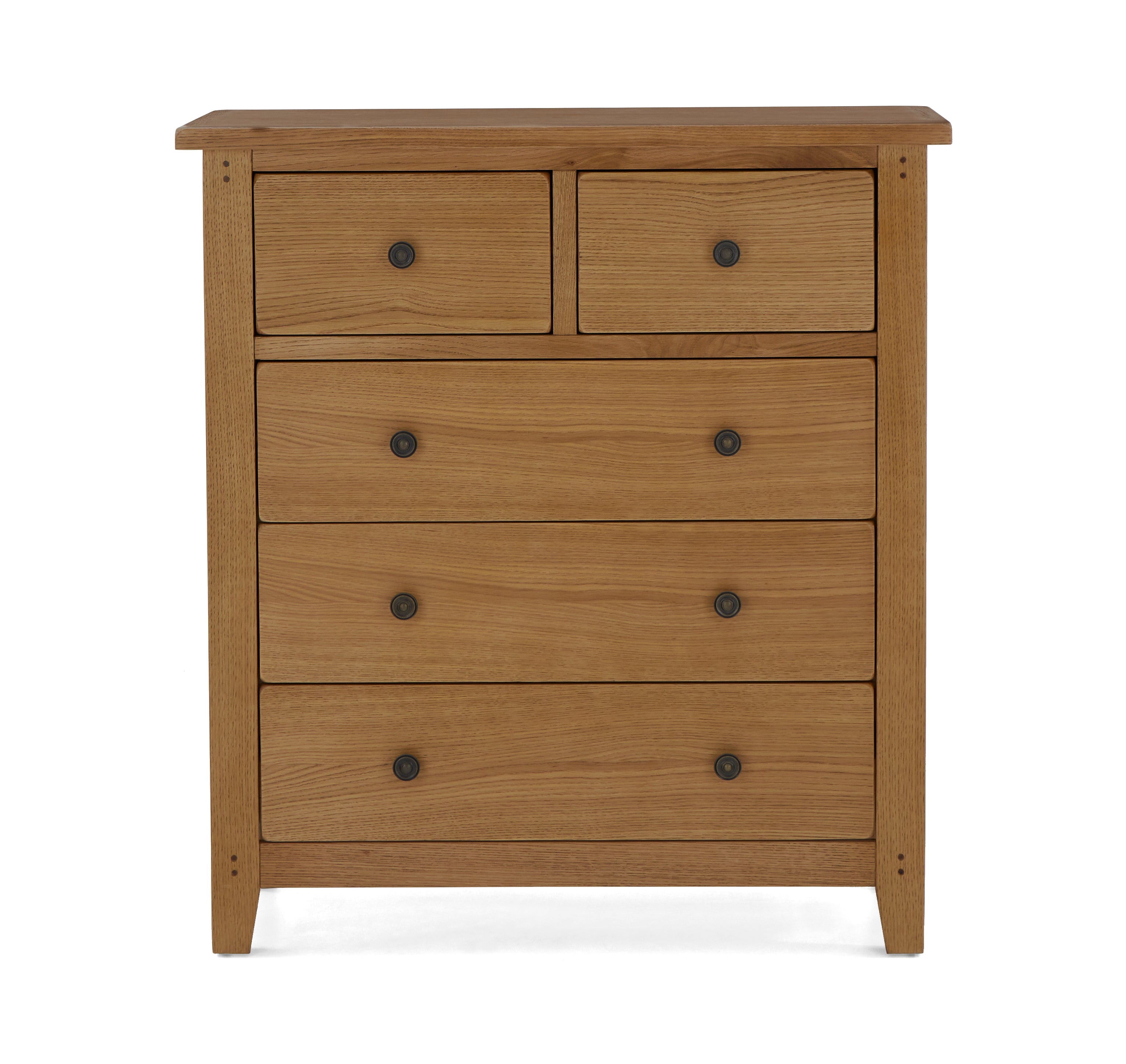 Burford Oak 2/3 Chest of Drawers