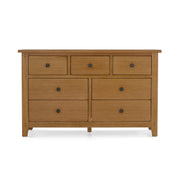Burford Oak 3/4 wide chest