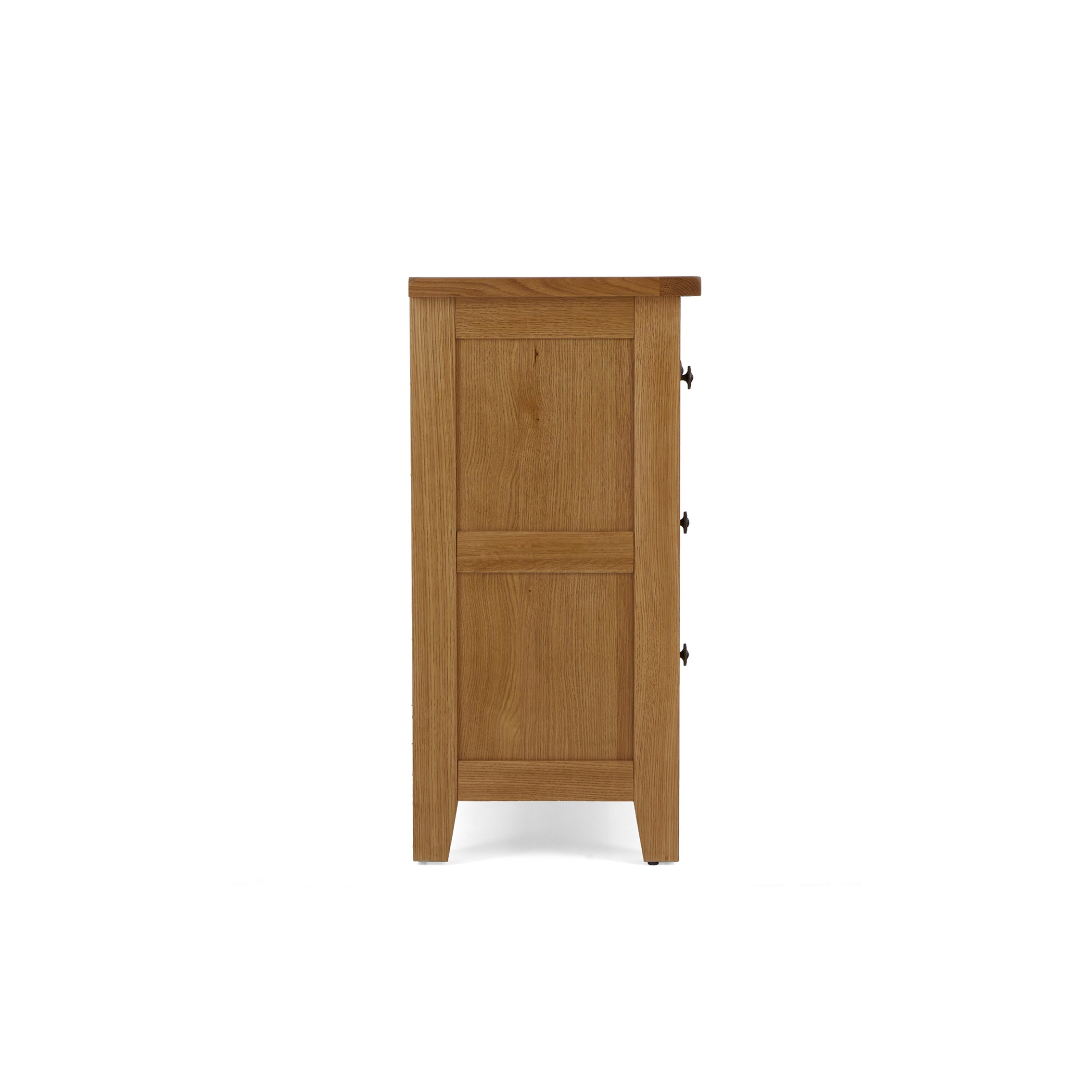 Burford Oak 3/4 wide chest