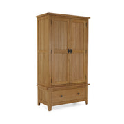 Burford oak 1 drawer Wardrobe