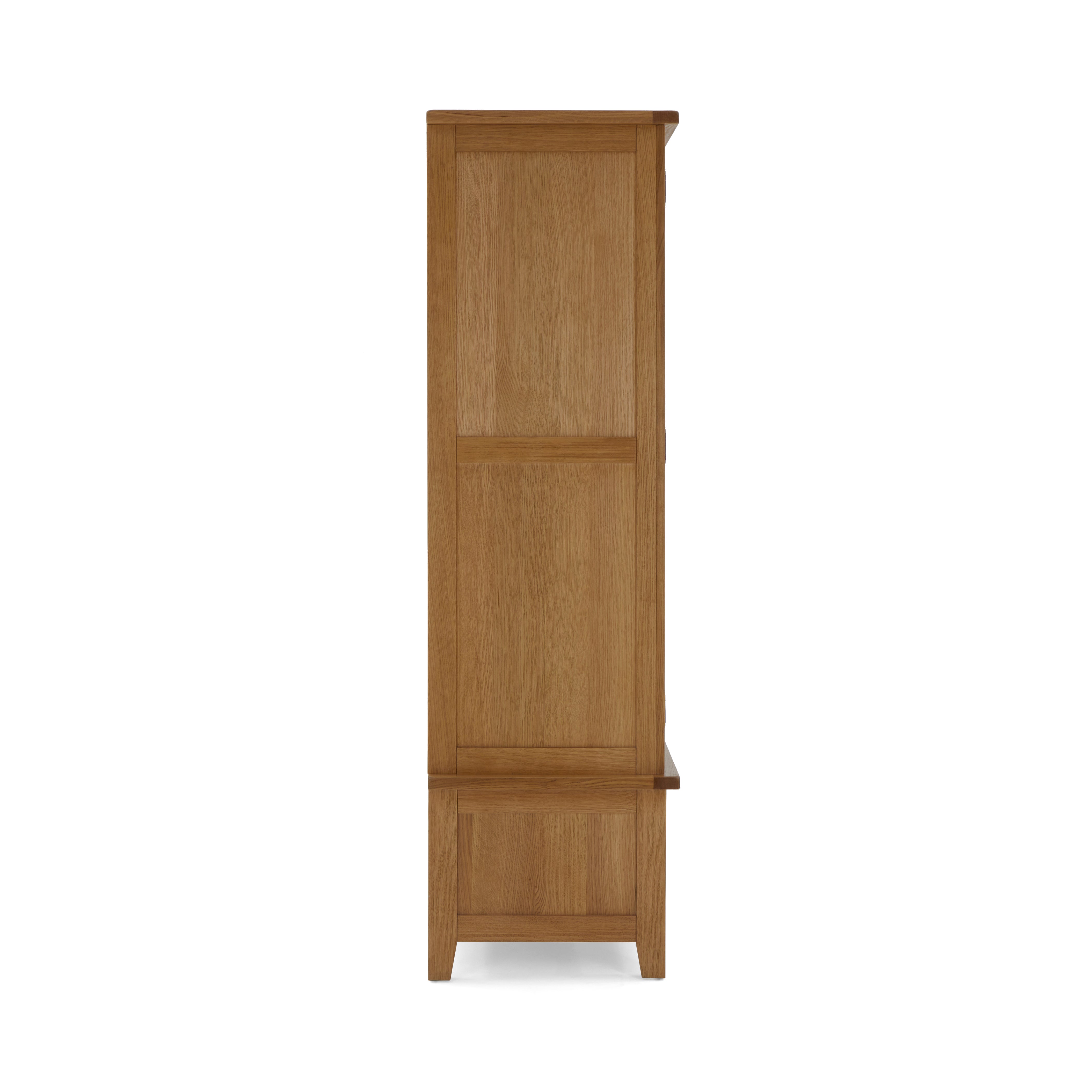 Burford oak Triple wardrobe with Mirror