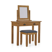 burford oak Dressing table set