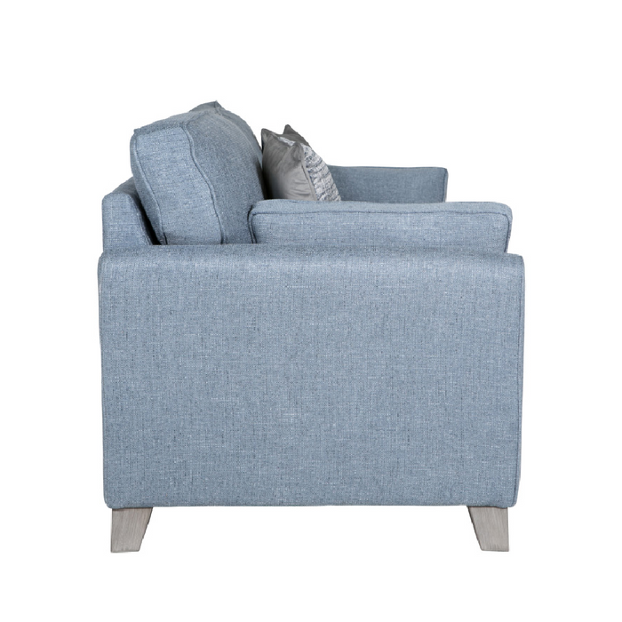 Cantrell 3 Seater Sofa Blue