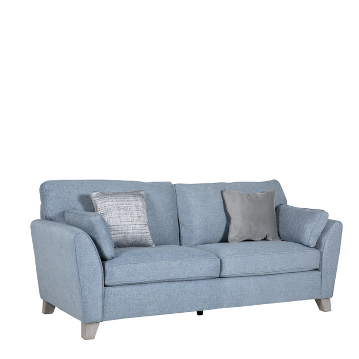 Cantrell 3 Seater Sofa Blue