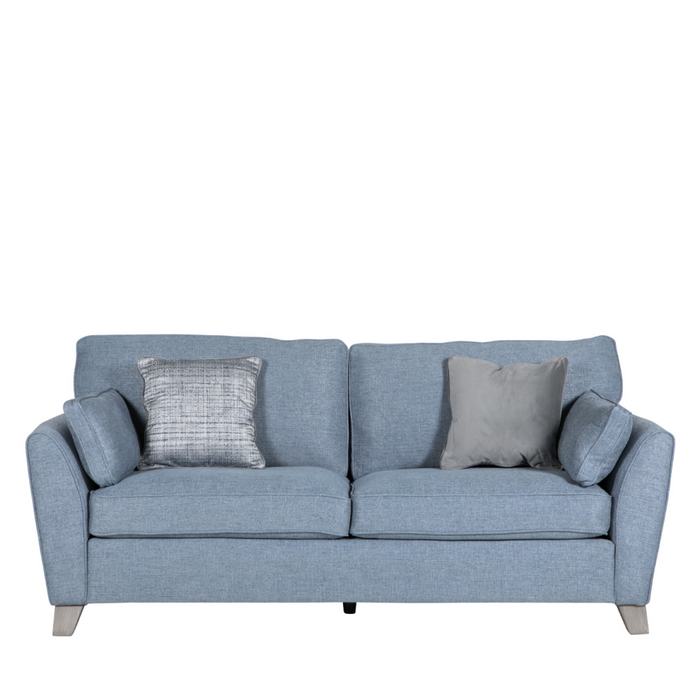 Cantrell 3 Seater Sofa Blue