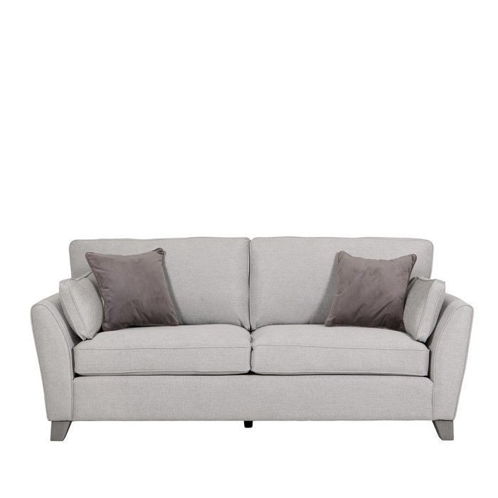 Cantrell 3 Seater Sofa Silver