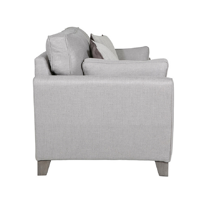 Cantrell 3 Seater Sofa Silver