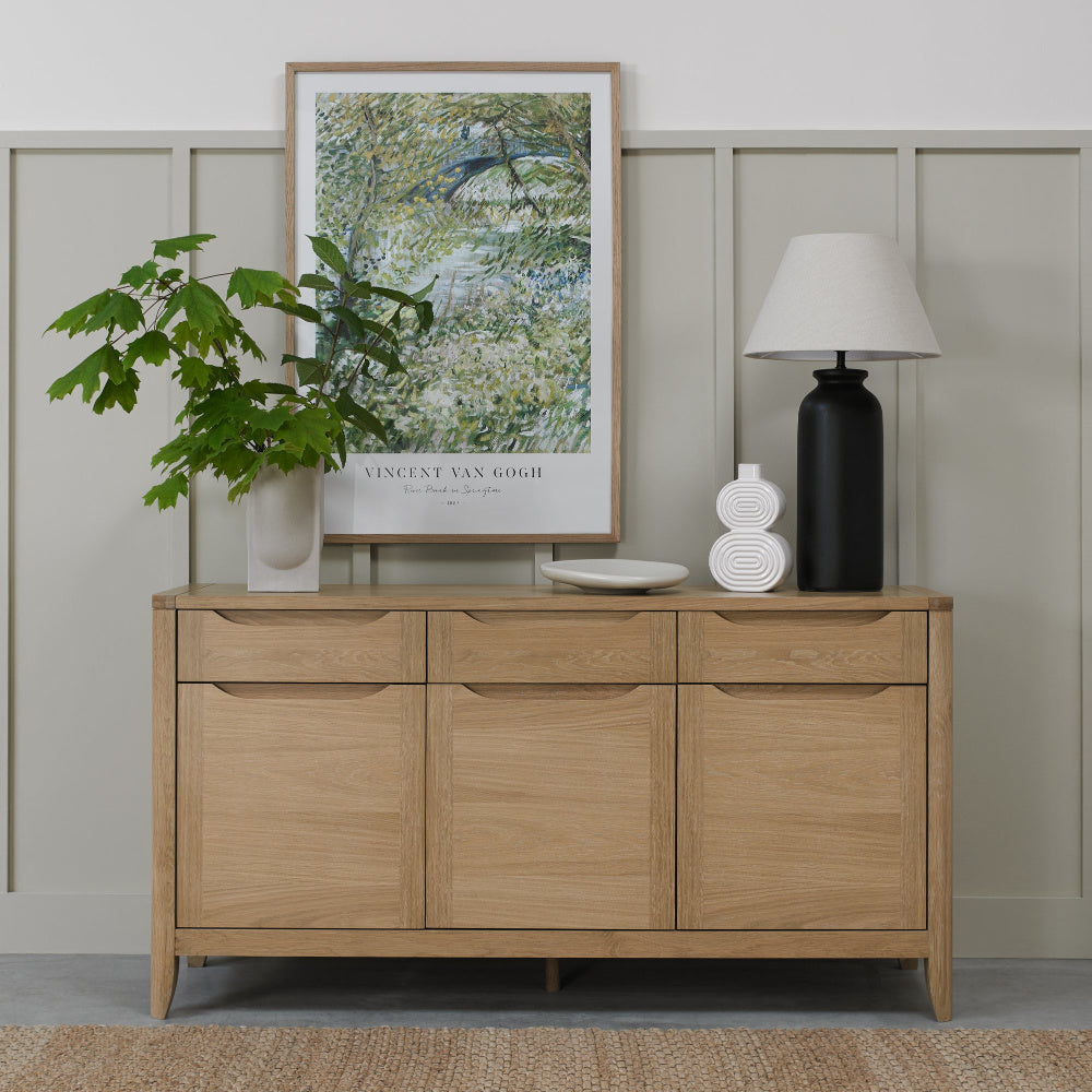 Chester Oak Wide Sideboard
