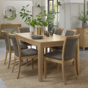 Chester Oak 6-8 Extension Dining Table