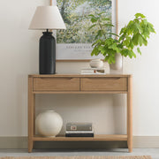 Chester Oak Console Table