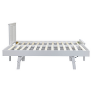 Chevron Painted Guest bed