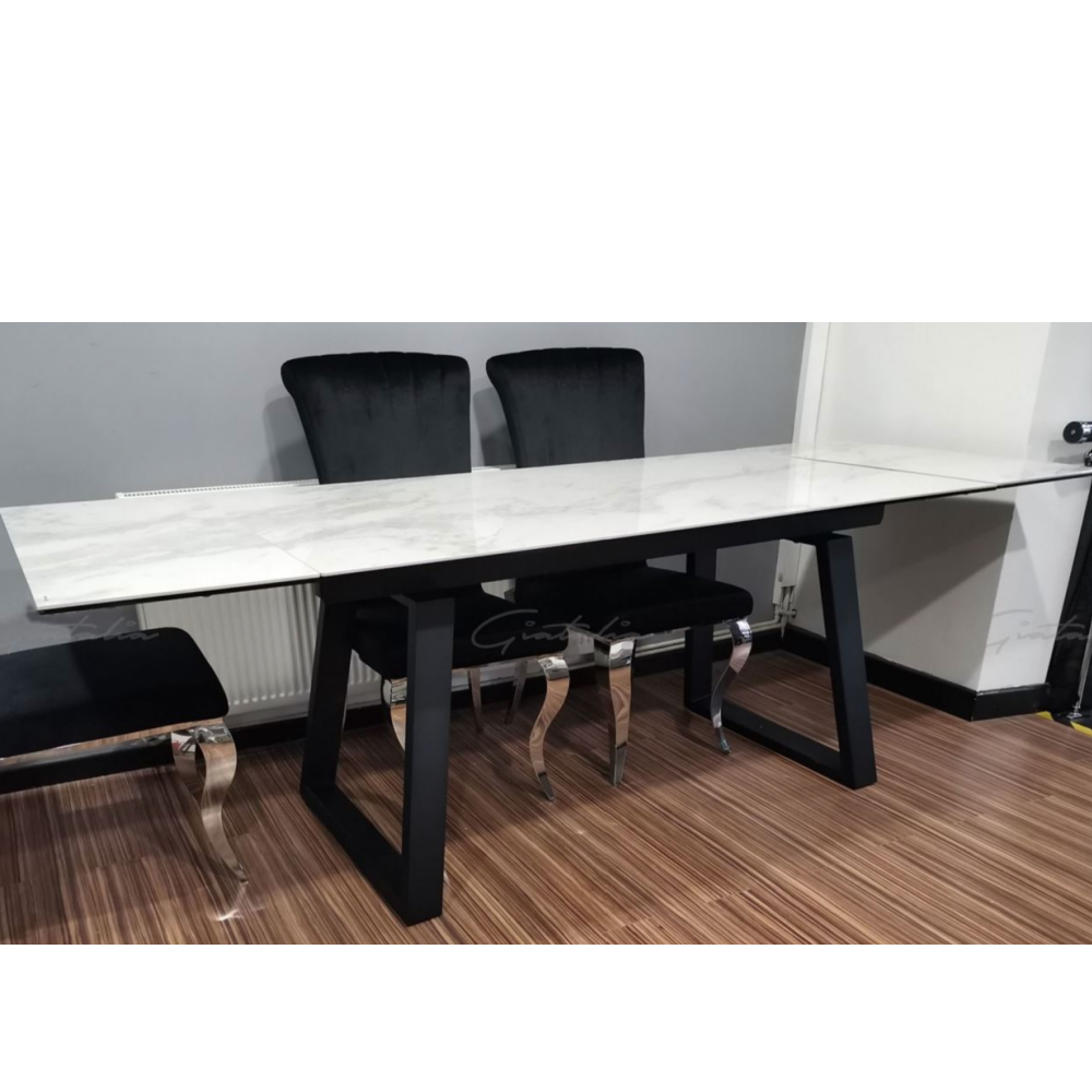 Dante Extending Table - White