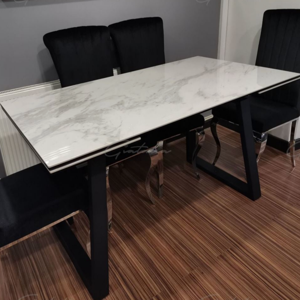 Dante Extending Table - White