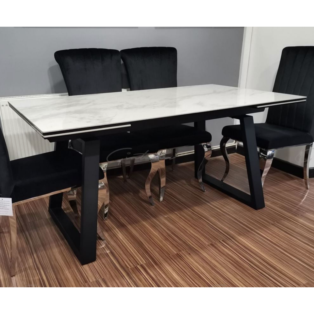 Dante Extending Table - White