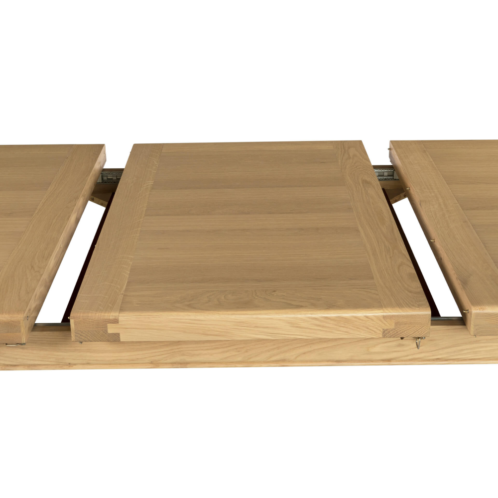 Delaney 1200/1650 Extending Dining Table Oak