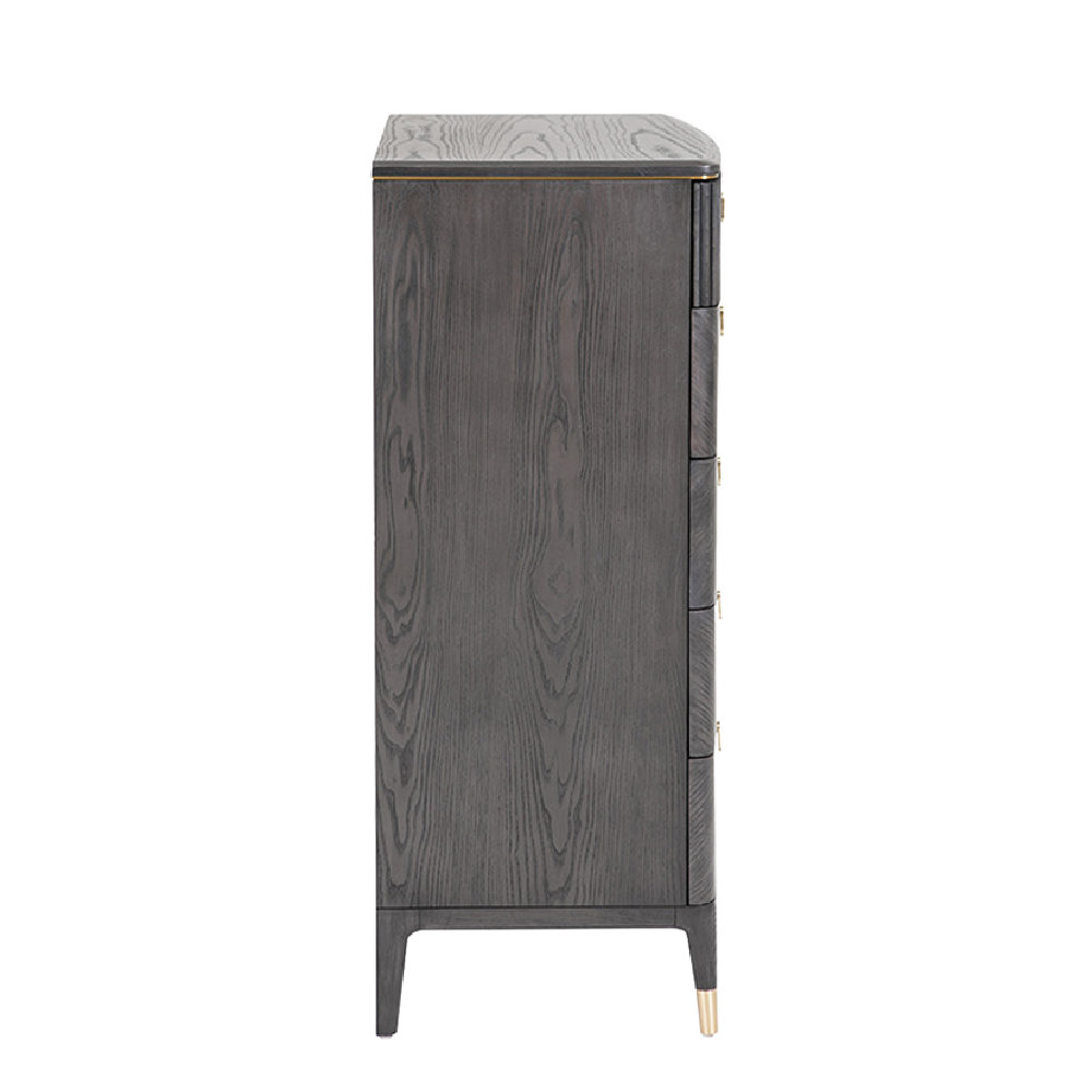 Kensington 5 Drawer Chest of Drawers Ebony