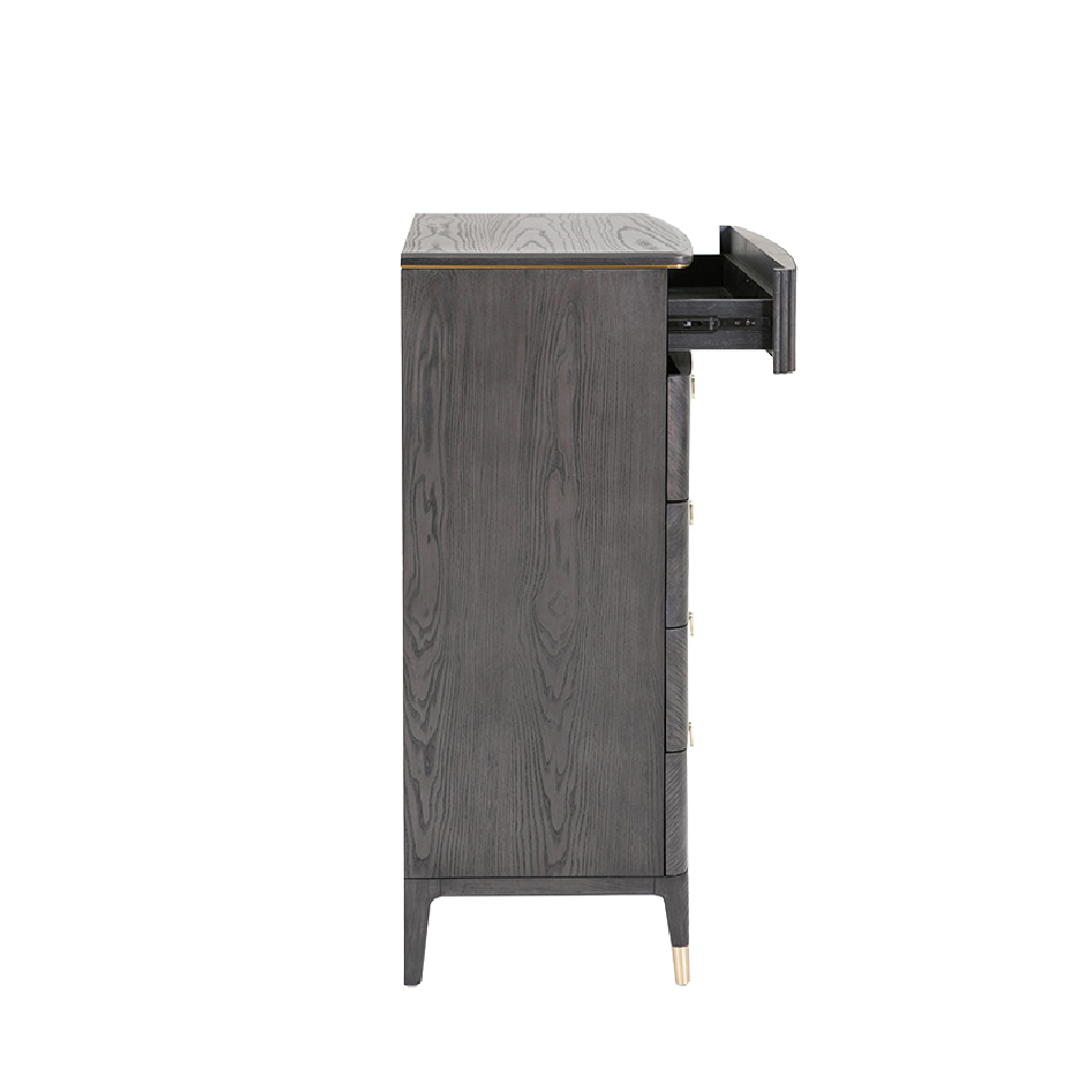 Kensington 5 Drawer Chest of Drawers Ebony