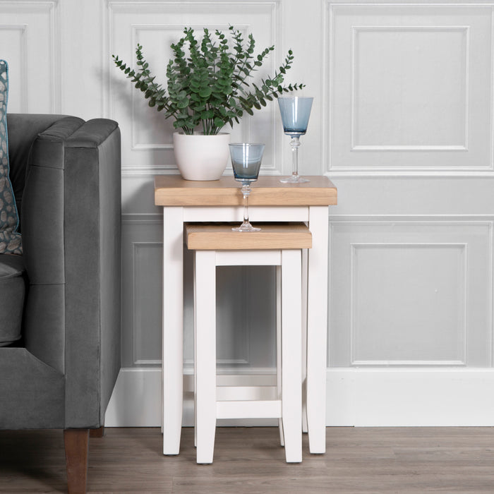 Cotswold living tall  nest side tables