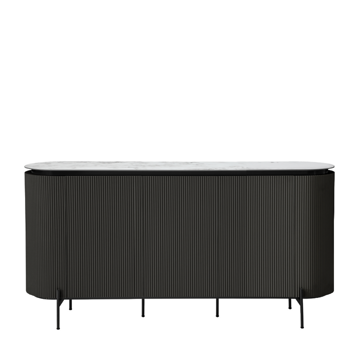 Elounda  3 Door Large Sideboard with Ceramic Top !! New in !!