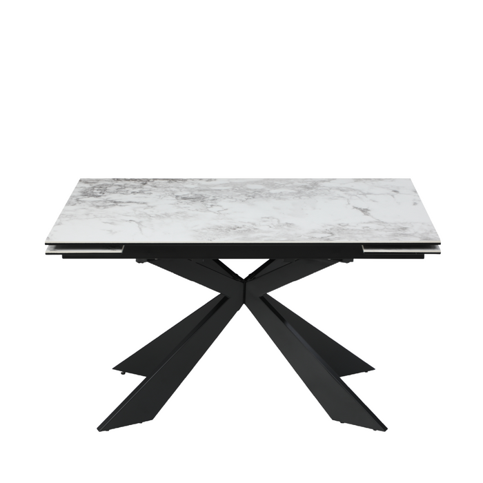 Elounda Ceramic Top 130-180cm Ext Dining Table