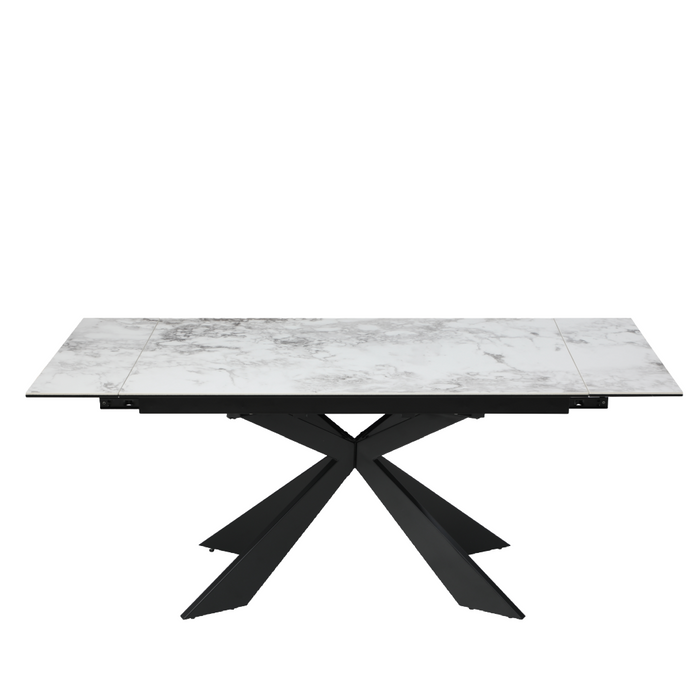 Elounda Ceramic Top 130-180cm Ext Dining Table