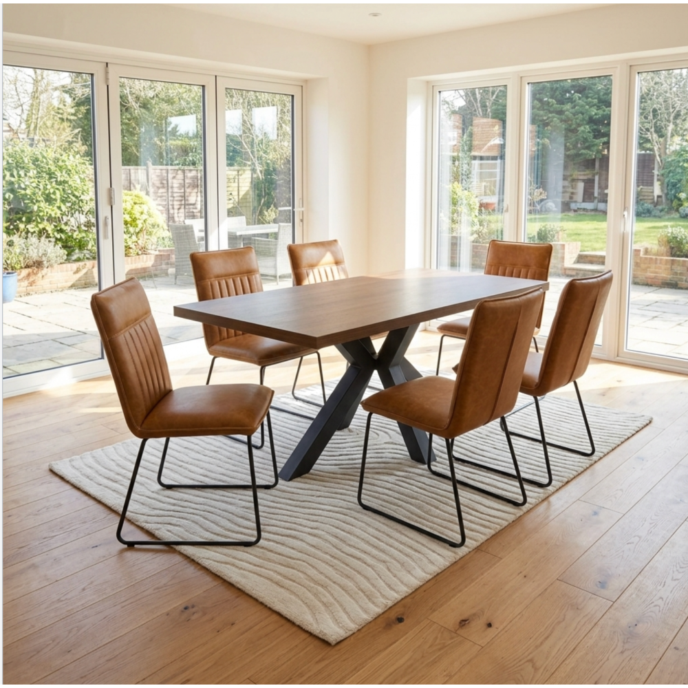 Colorado Table 1600mm – Smoked Oak