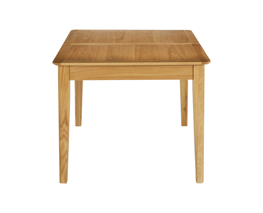 Copenhagen compact extending oak tble