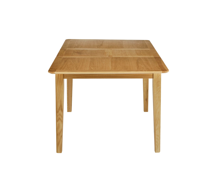 Copenhagen compact extending oak tble