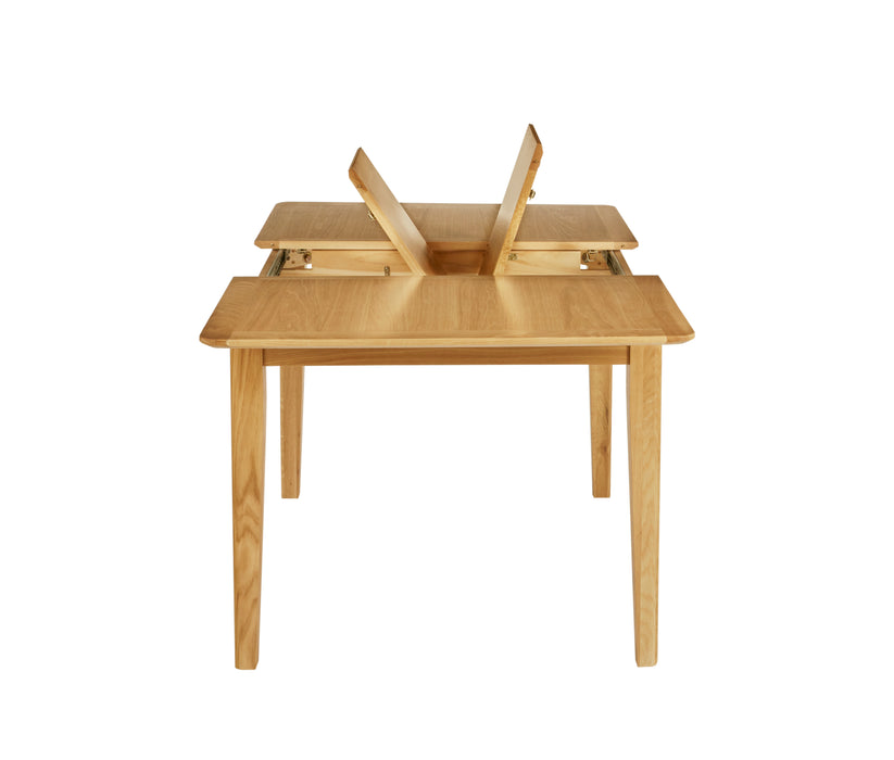 Copenhagen compact extending oak tble